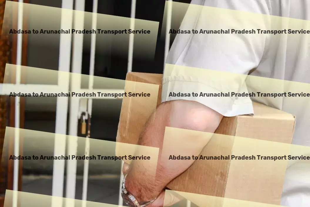 Abdasa to Arunachal Pradesh Part Load Transport Direct door delivery