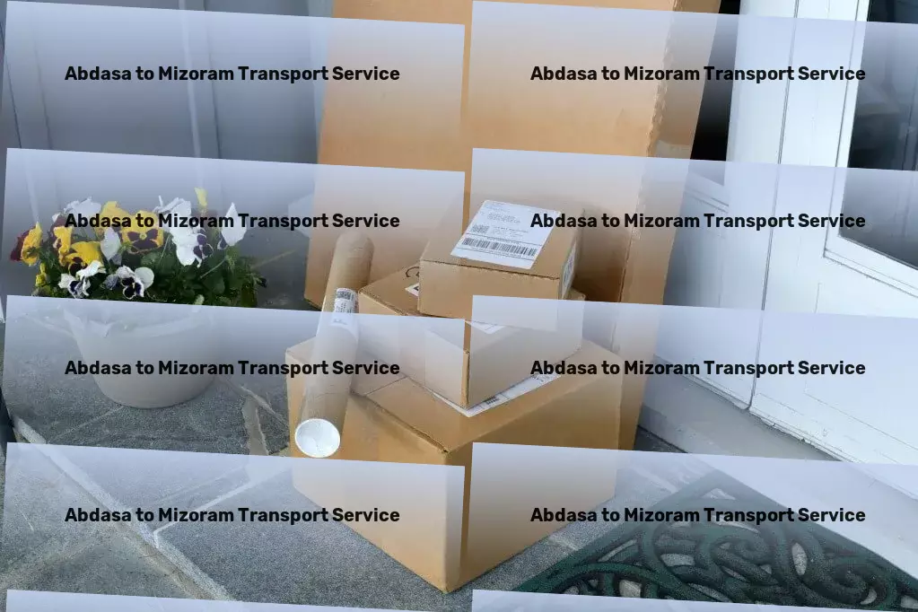 Abdasa to Mizoram Packers And Movers Dedicated goods delivery