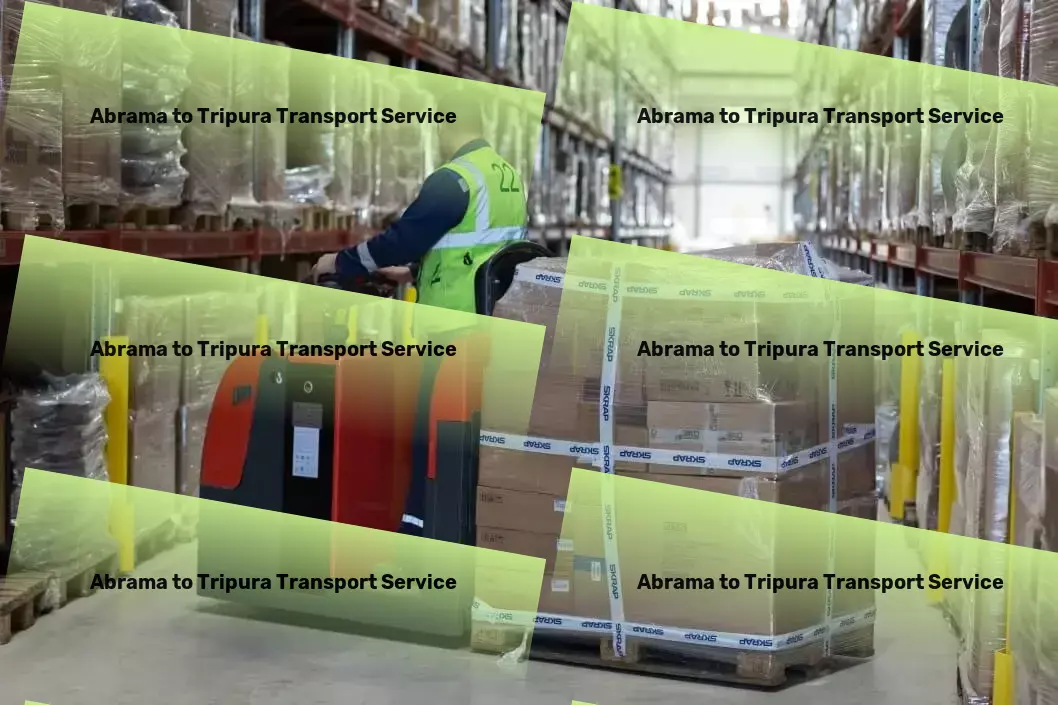 Abrama to Tripura Cargo The ultimate platform for all your Indian logistics needs! - Specialized vehicle transport