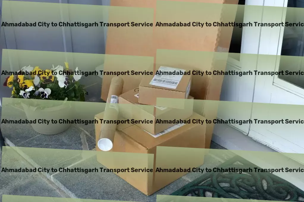 Ahmadabad City to Chhattisgarh Bike Transport And Scooty Courier Connect with the best in Indian goods transport today! - Nationwide logistics provider