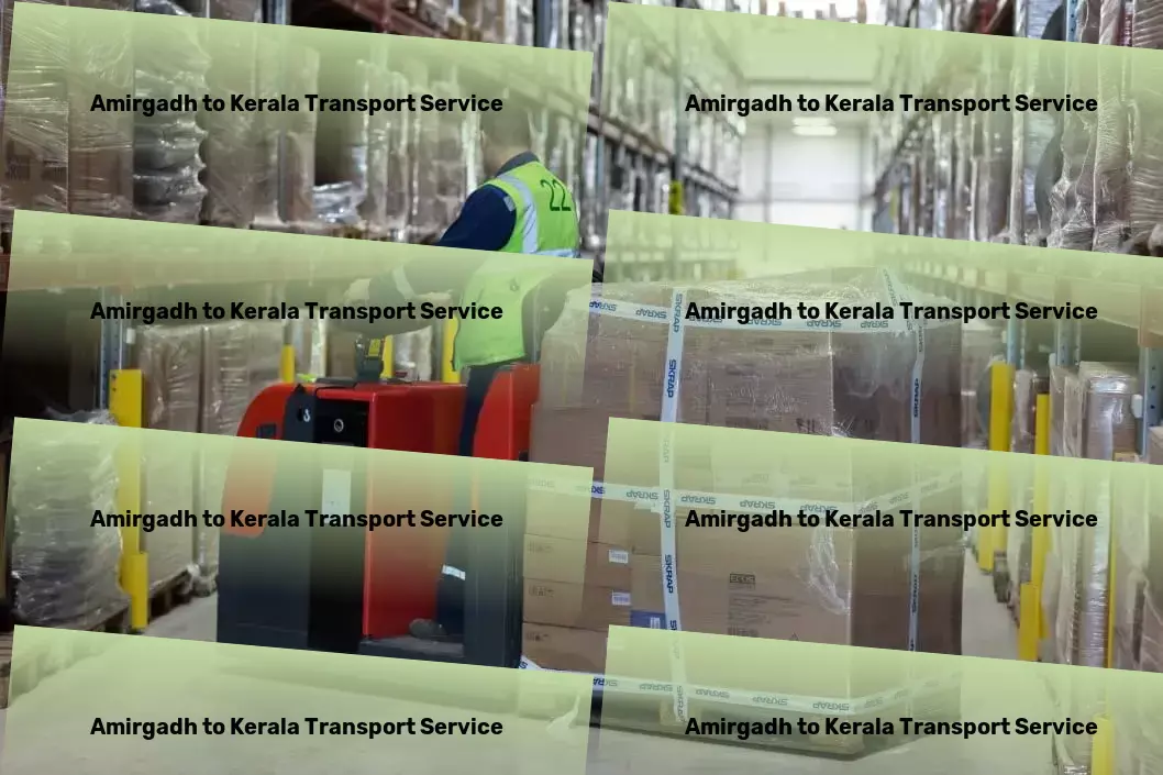 Amirgadh to Kerala Household Goods Transport Express logistics services